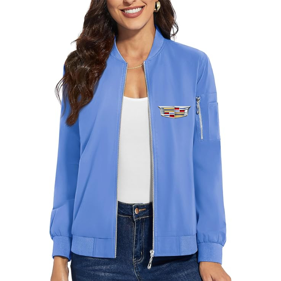 Women's Cadillac Car - Premium Bomber Jacket  Outerwear