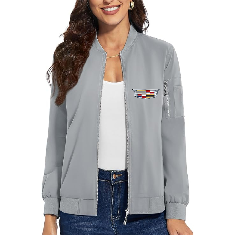 Women's Cadillac Car - Premium Bomber Jacket  Outerwear