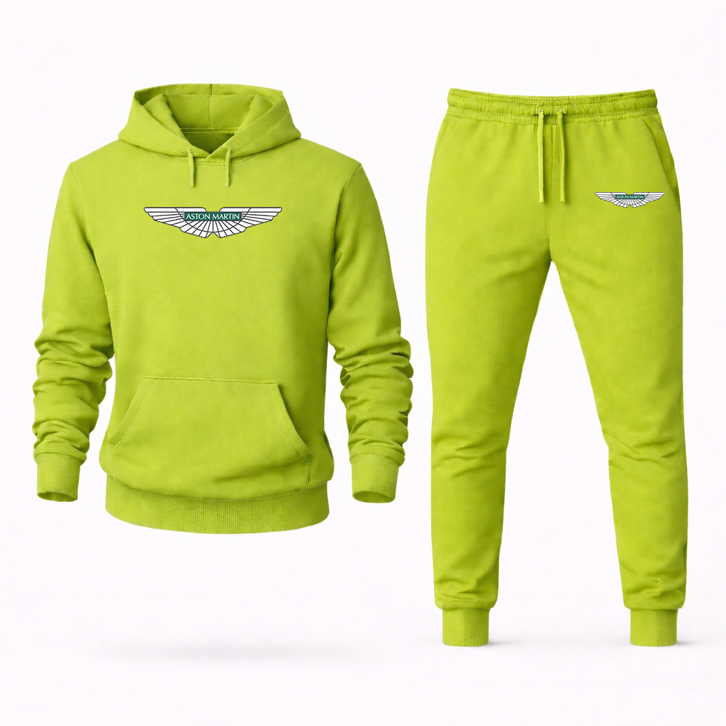 Men's Aston Martin Motorsports Car Hoodie Joggers Set
