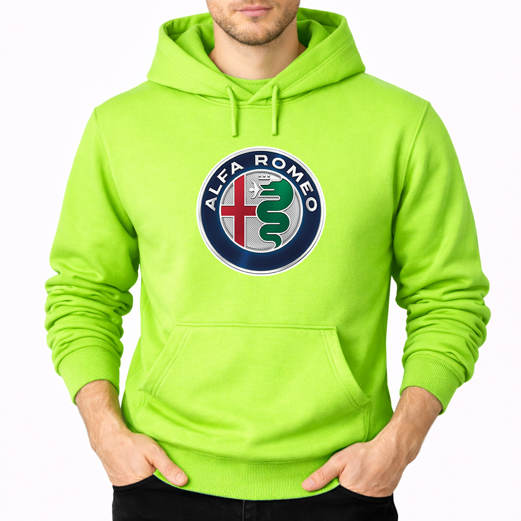 Men's Alfa Romeo Car Pullover Hoodie
