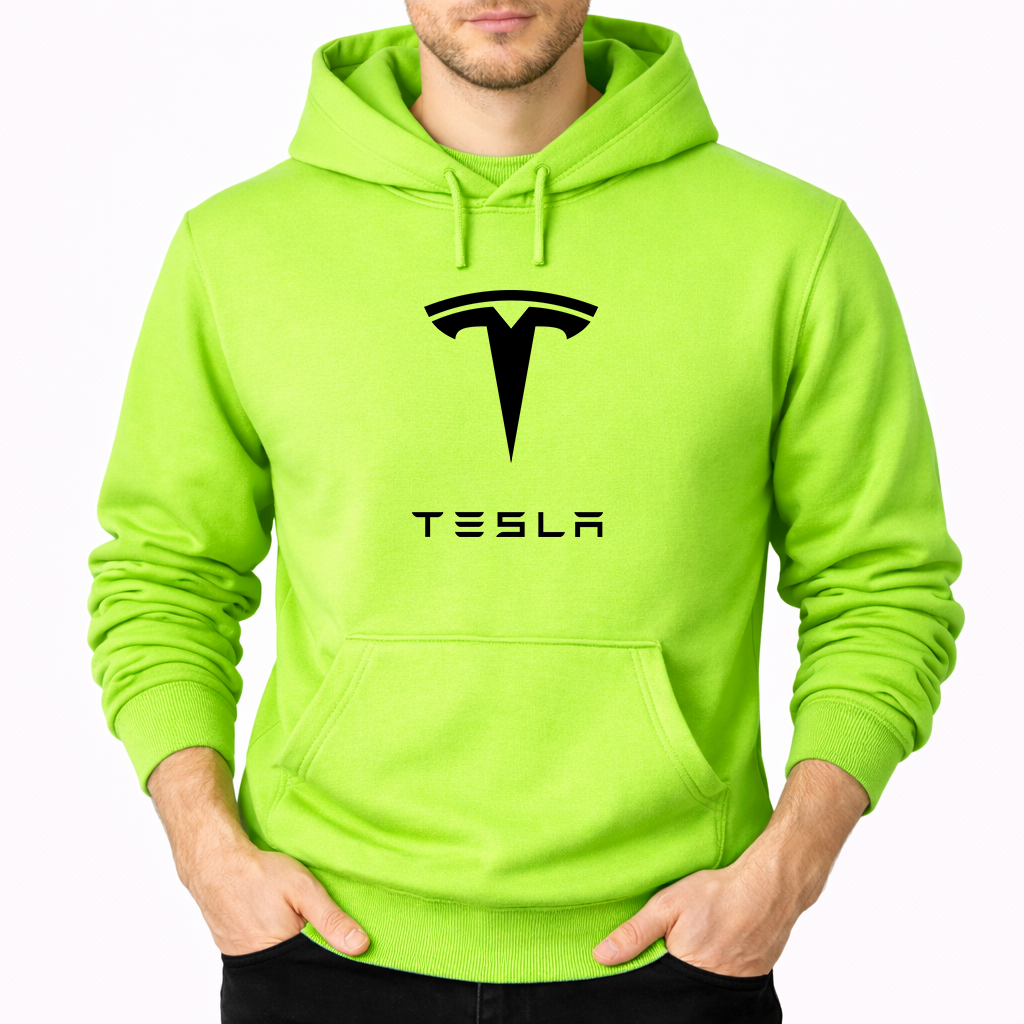 Men’s Tesla Motorsports Car Pullover Hoodie