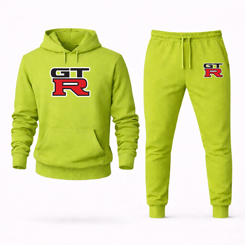 Men’s GTR  Car Hoodie Joggers Set