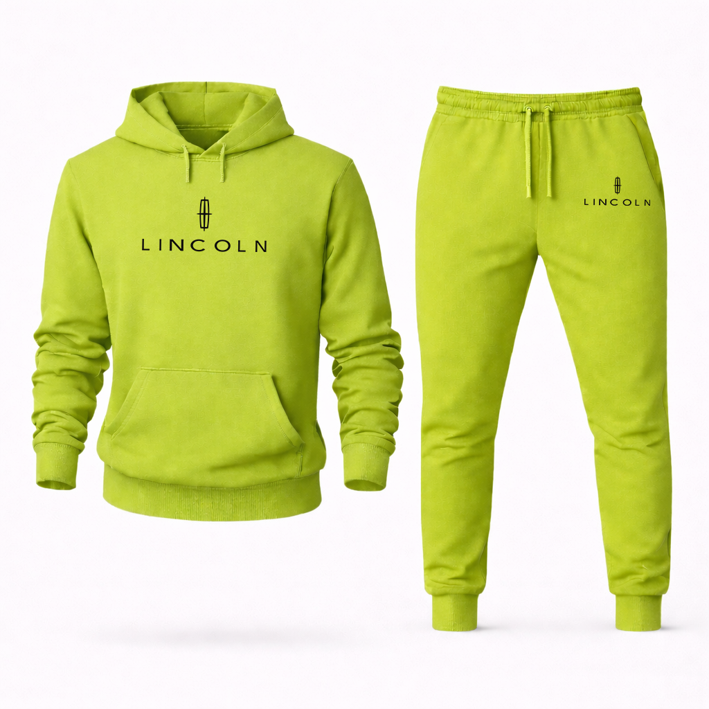 Men’s Lincoln Car Hoodie Joggers Set