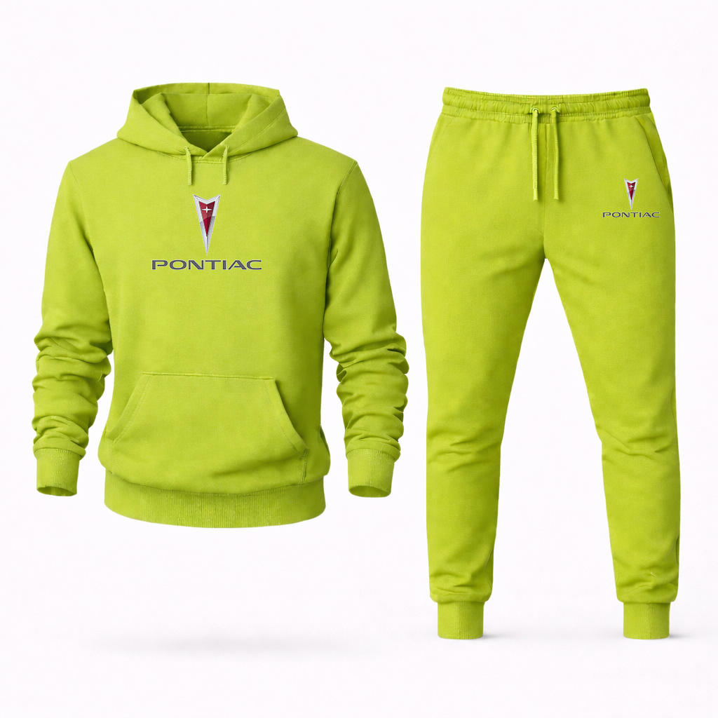 Men's Pontiac Car Hoodie Joggers Set