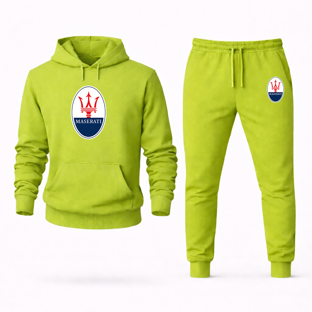 Men’s Maserati Car Hoodie Joggers Set