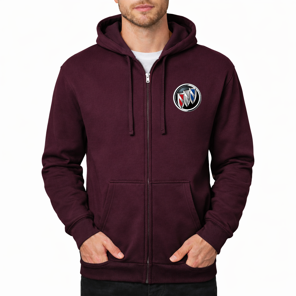 Men’s Buick Motorsports Car Zipper Hoodie