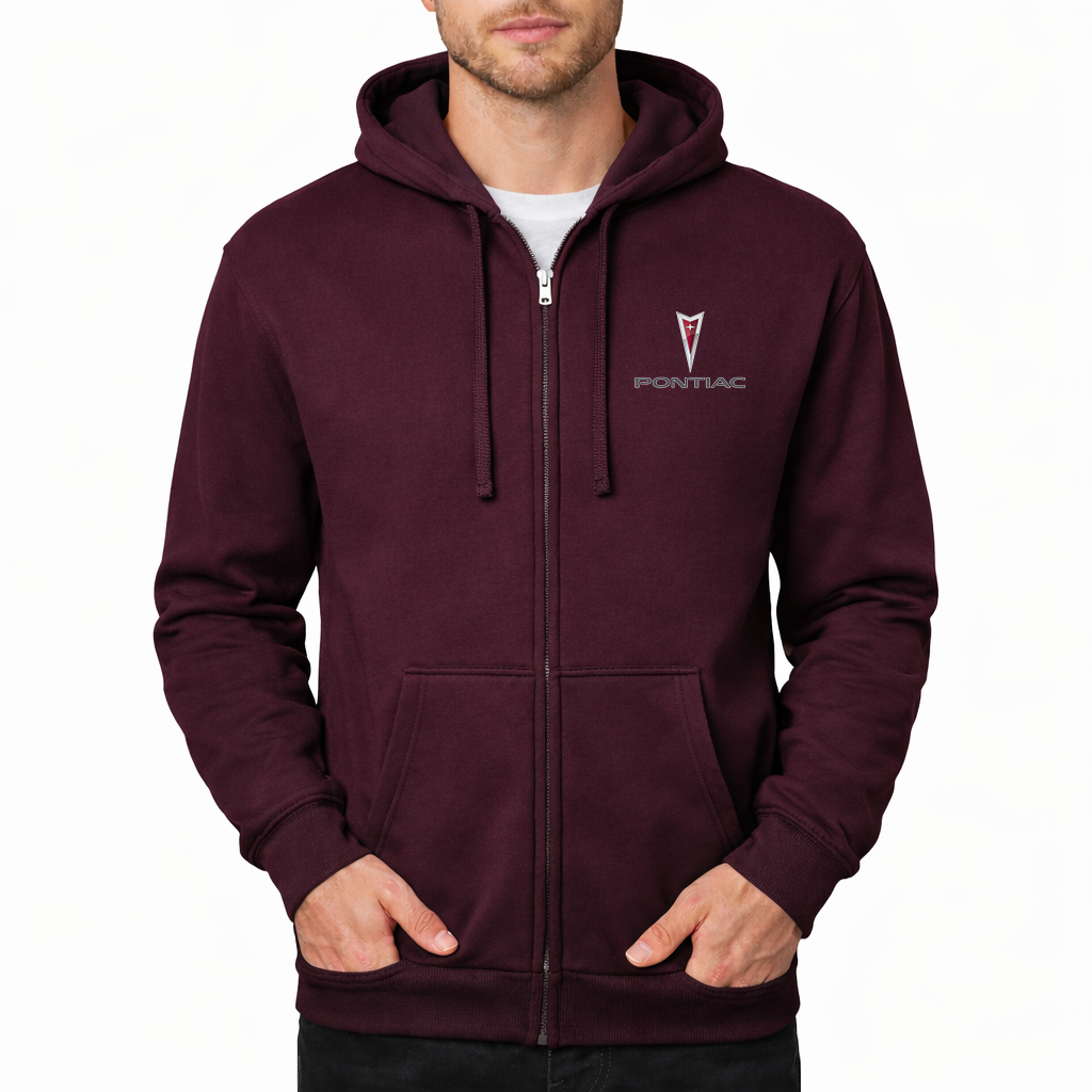 Men’s Pontiac Car Zipper Hoodie