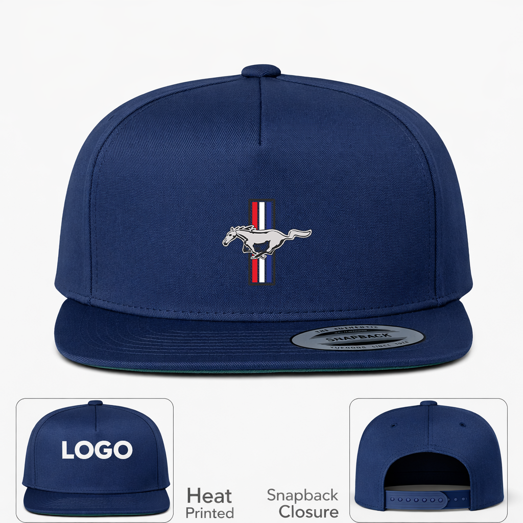 Ford Mustang New Car Snapback Hat