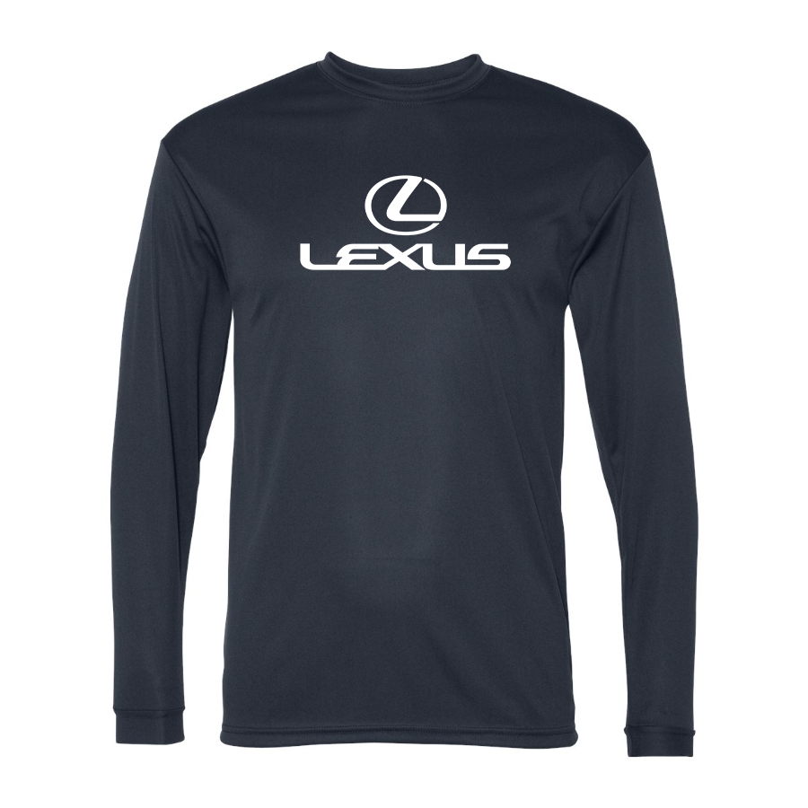 Men's Lexus Car -  Polyester Long Sleeve T-Shirt