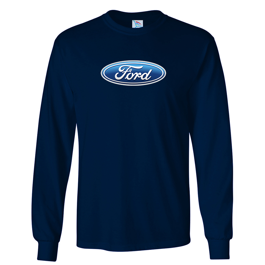 Men’s Ford Car Long Sleeve T-Shirt