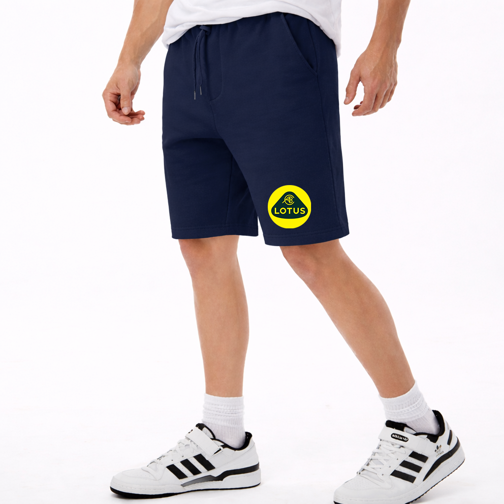 Men's Lotus Car Athletic Fleece Shorts