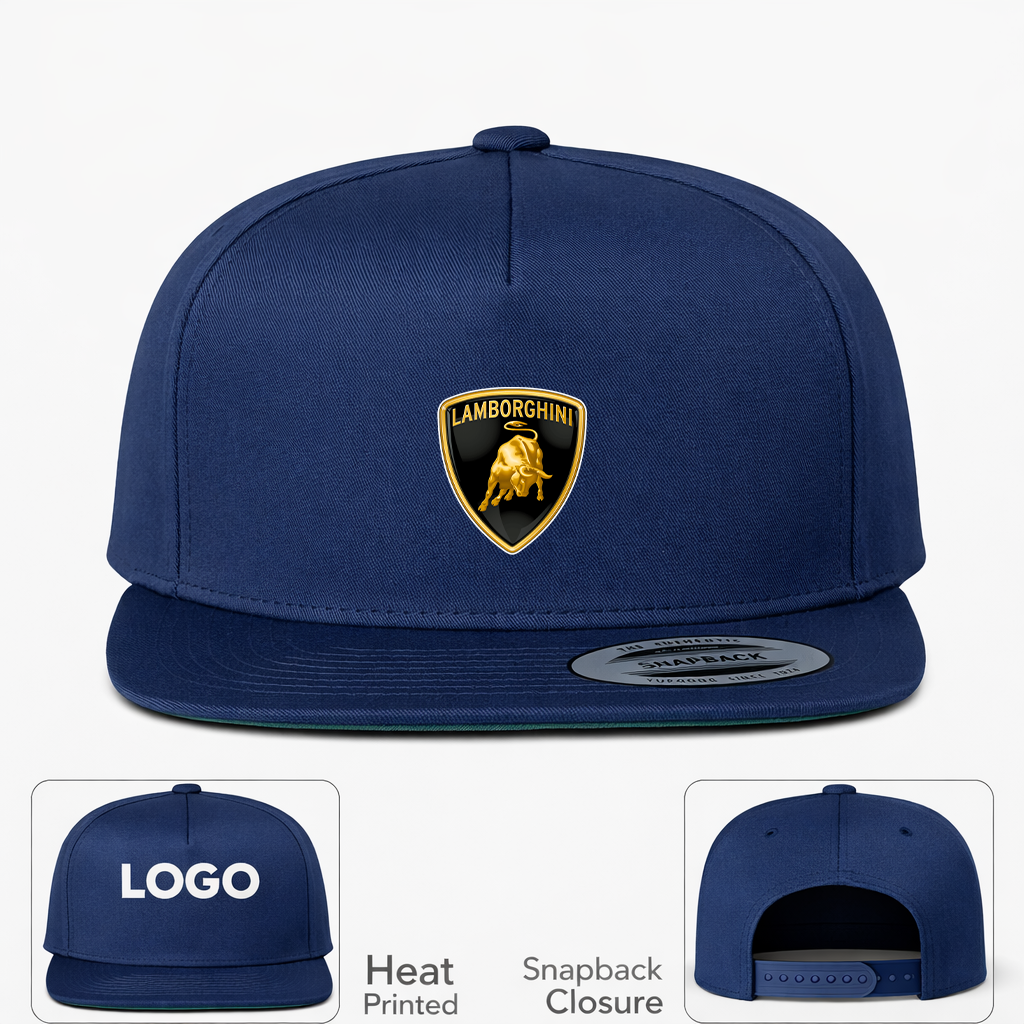 Lamborghini Car Snapback Hat