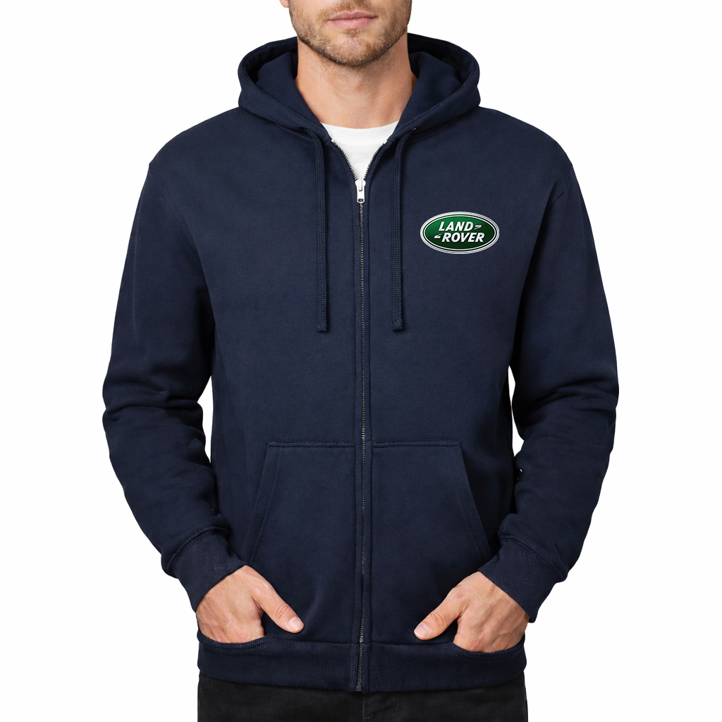 Men’s Land Rover Car Zipper Hoodie