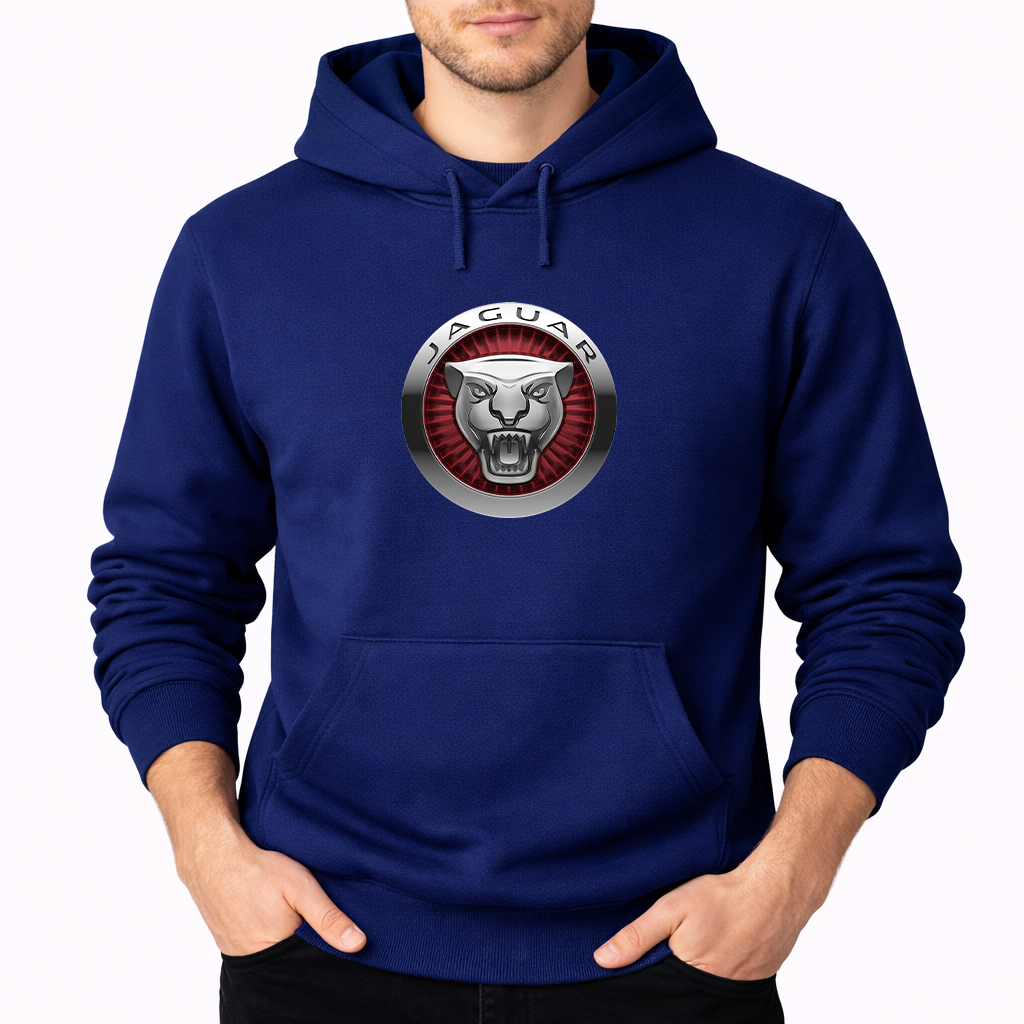 Men's Jaguar Motorsport Car Pullover Hoodie