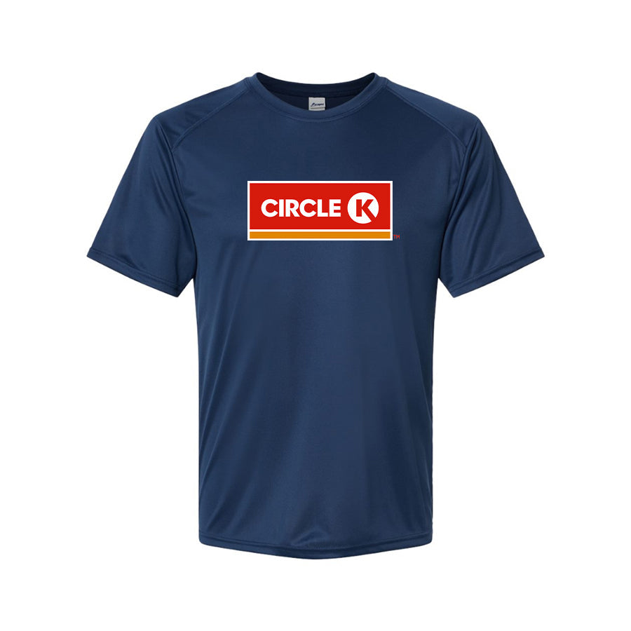 Men's Circle K Gas Station  Polyester T-Shirt