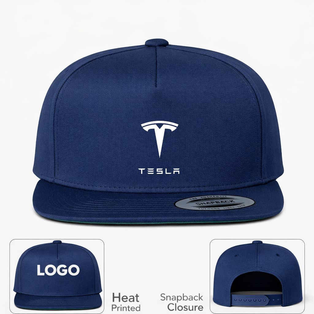 Tesla Motorsports Car Snapback Hat