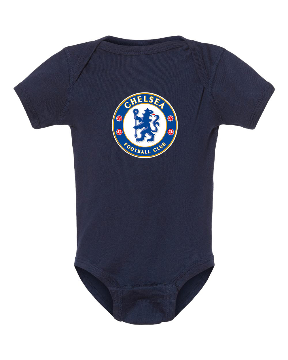 Baby Chelsea Soccer Romper Onesie
