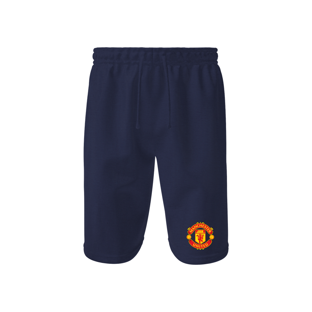 Men's Manchester United Soccer Athletic Fleece Shorts