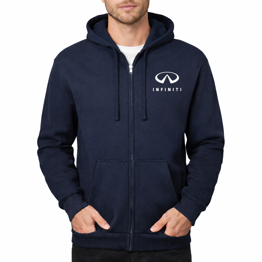 Men’s Infiniti Luxury Car Zipper Hoodie