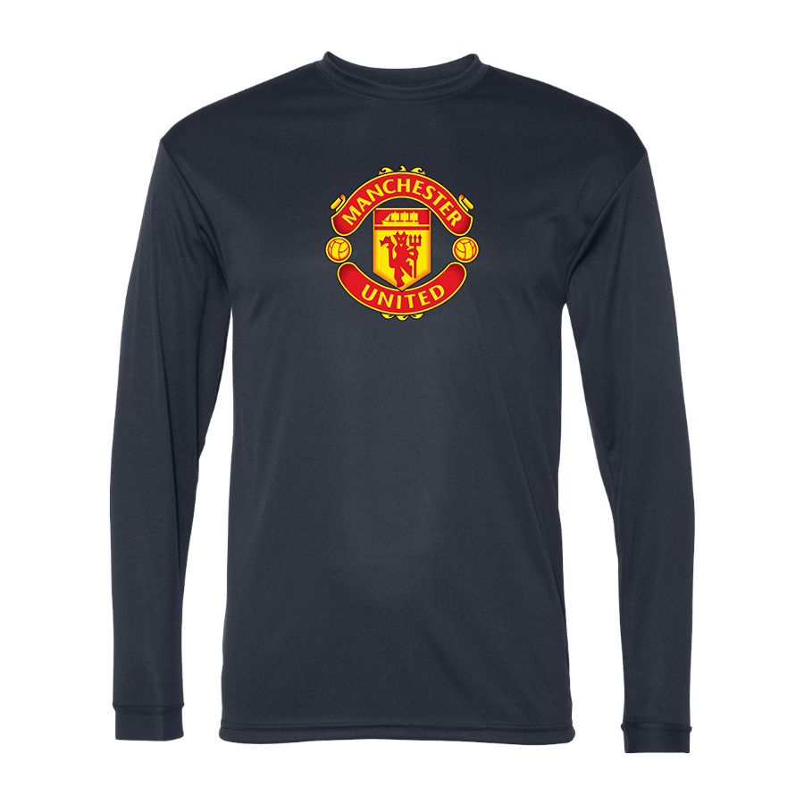 Men’s Manchester United Soccer  -  Performance Long Sleeve T-Shirt