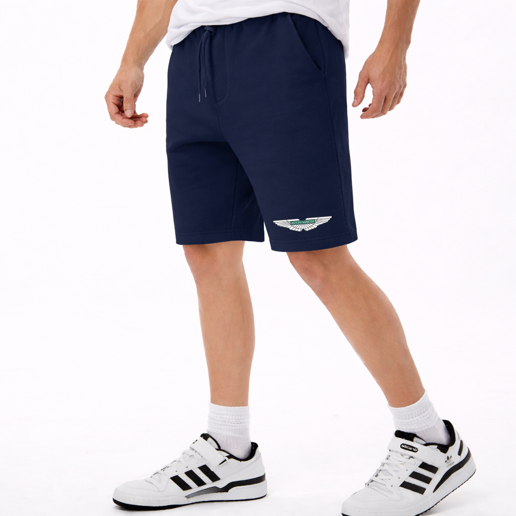 Men's Aston Martin Motorsports Car Athletic Fleece Shorts
