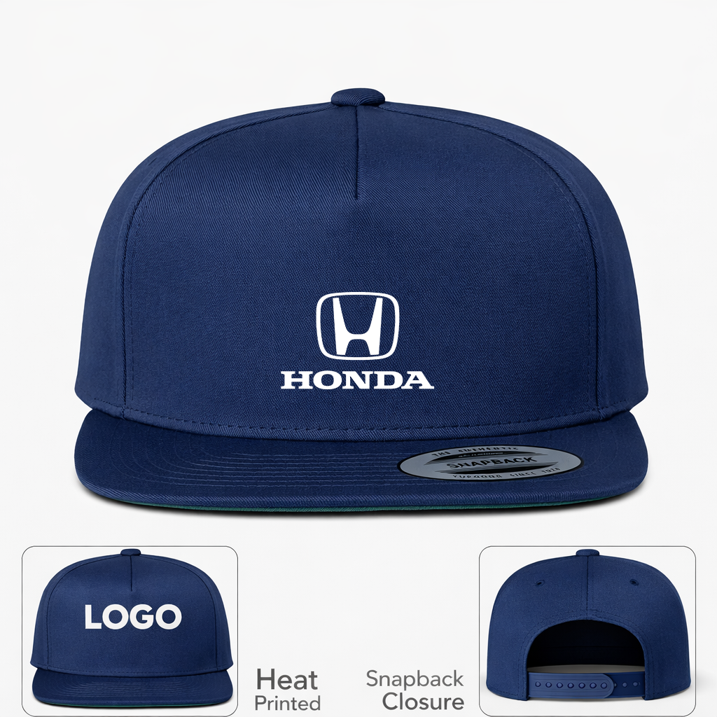 Honda Motorsport Car Snapback Hat