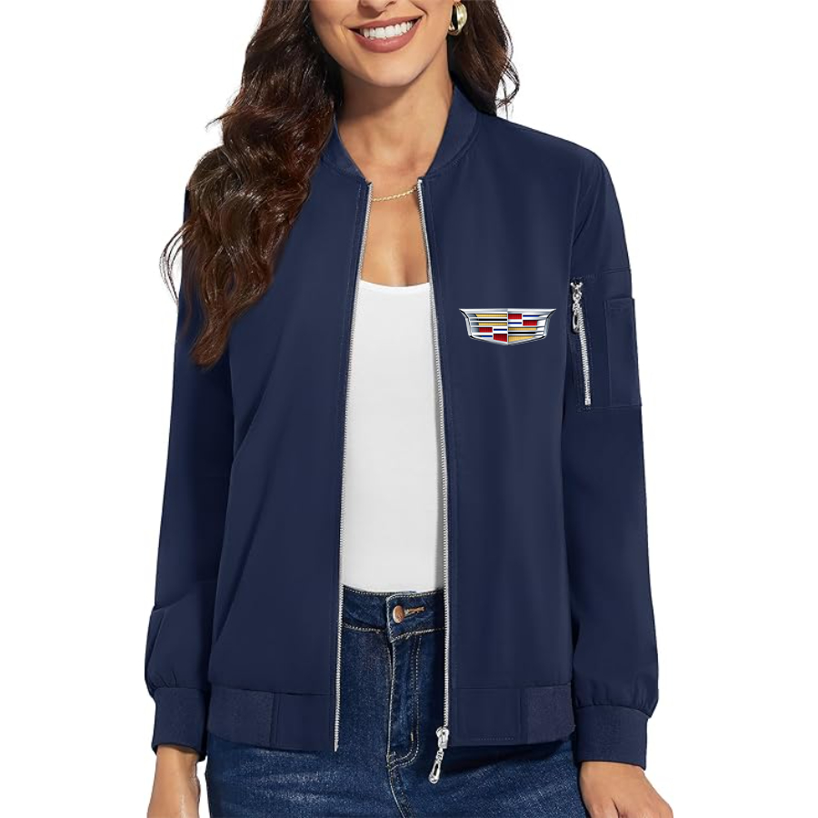 Women's Cadillac Car - Premium Bomber Jacket  Outerwear