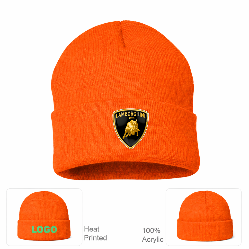 Lamborghini Car Beanie Hat