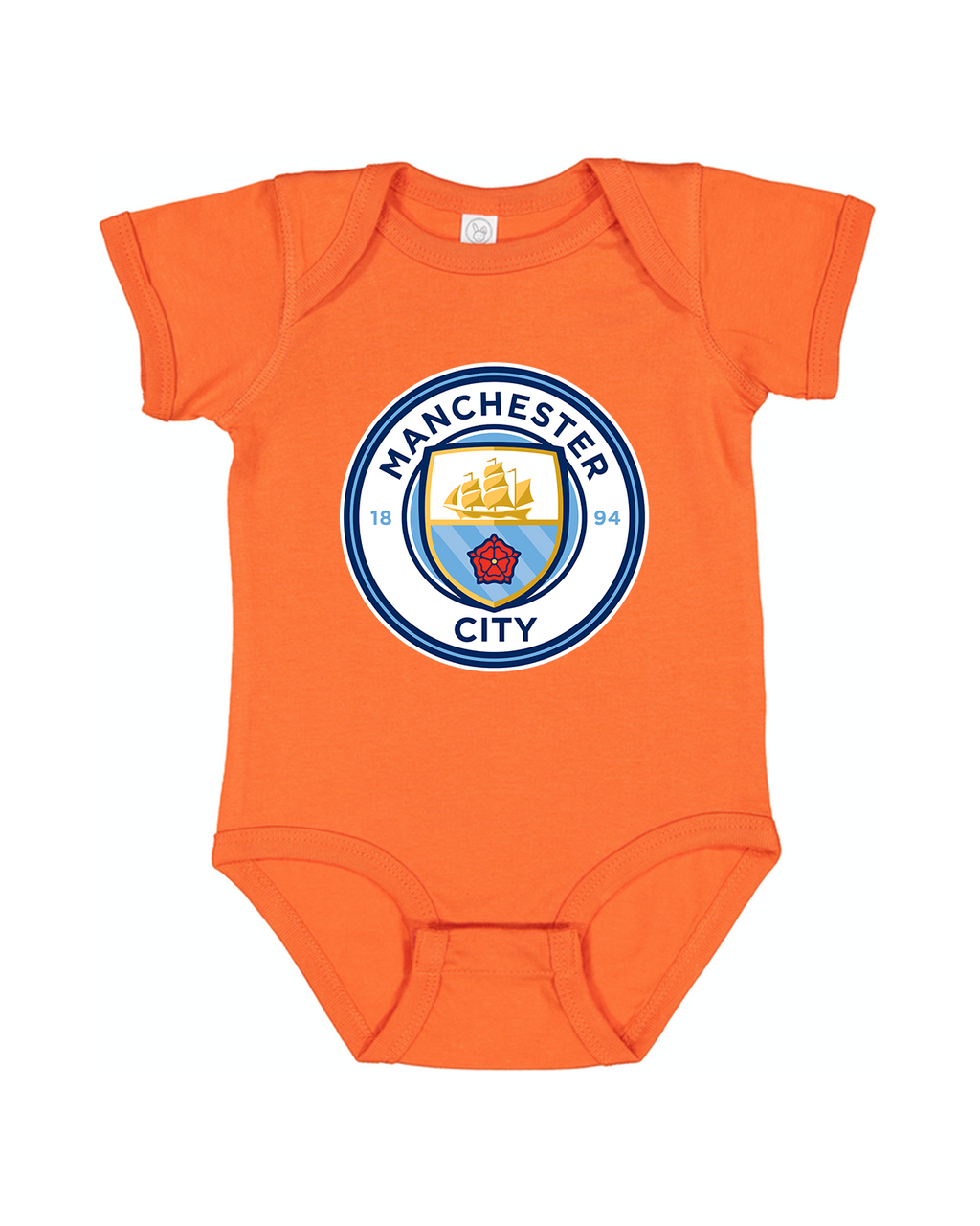 Baby Manchester City Soccer Romper Onesie
