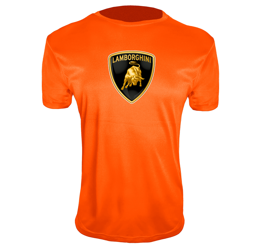 Men’s Lamborghini Car Polyester T-Shirt