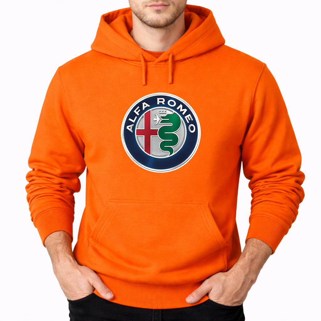 Men's Alfa Romeo Car Pullover Hoodie