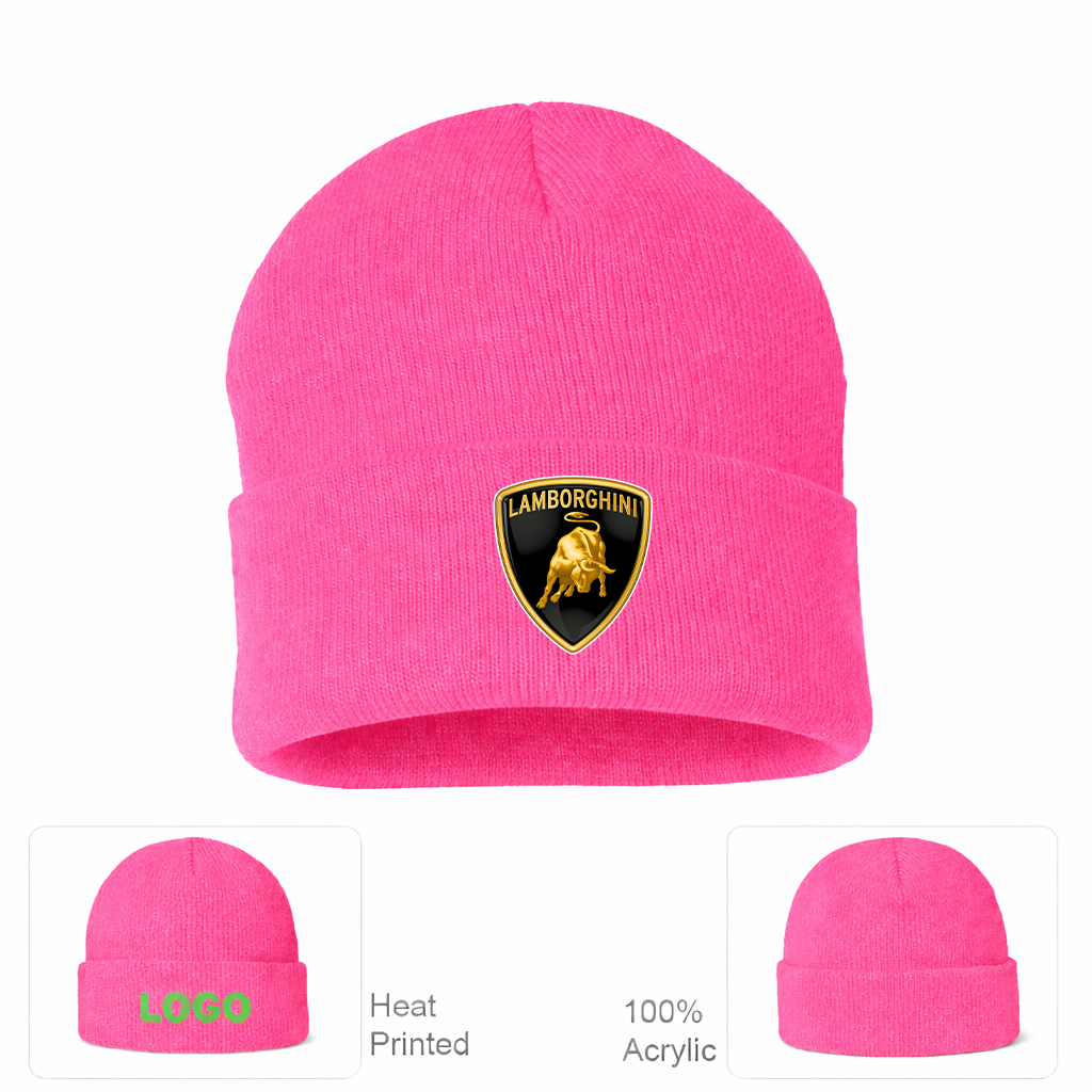 Lamborghini Car Beanie Hat