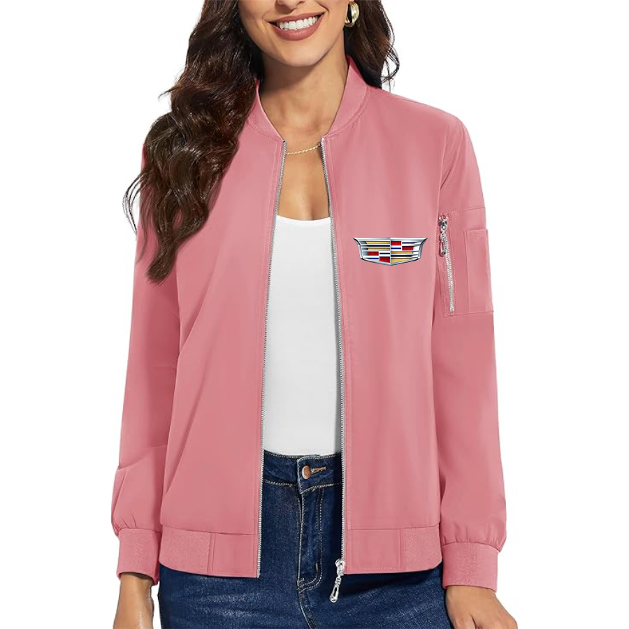 Women's Cadillac Car - Premium Bomber Jacket  Outerwear