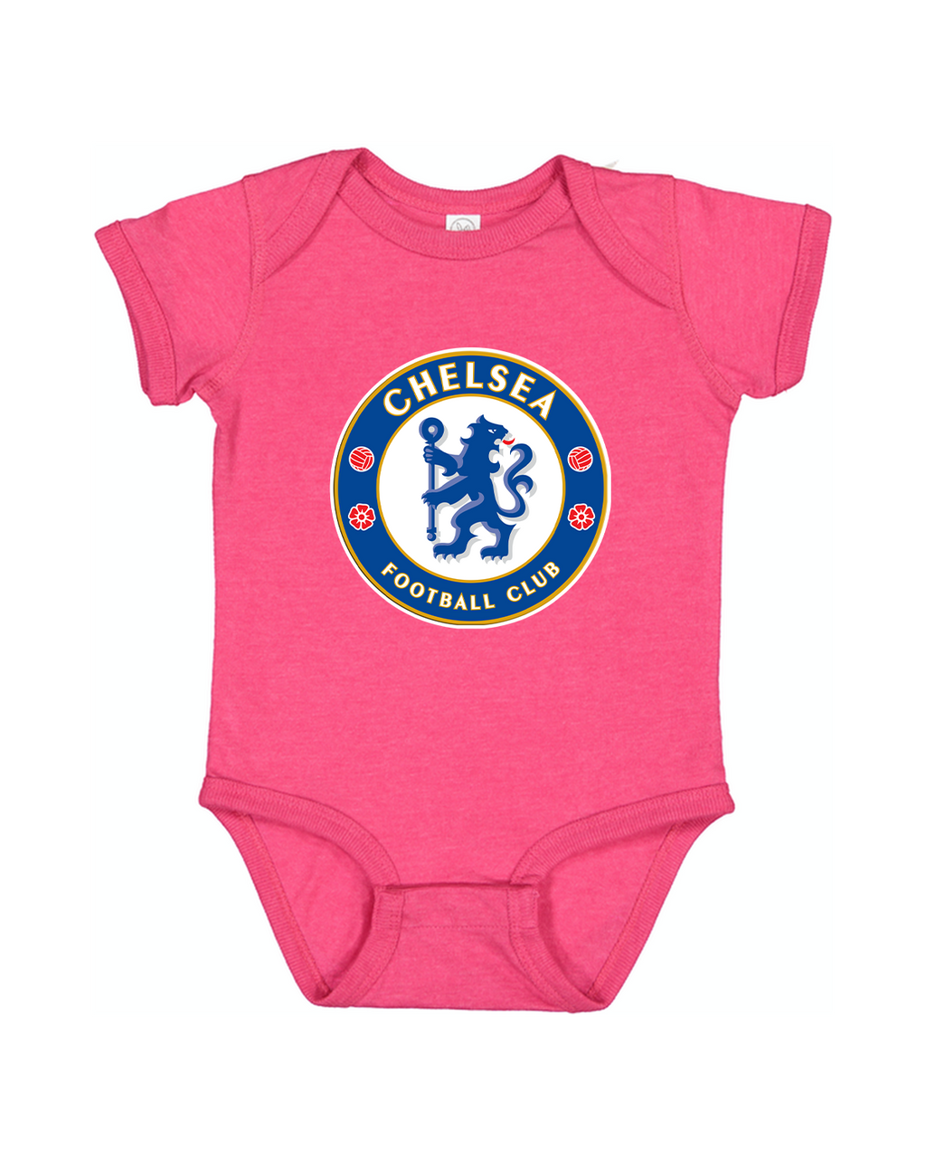 Baby Chelsea Soccer Romper Onesie