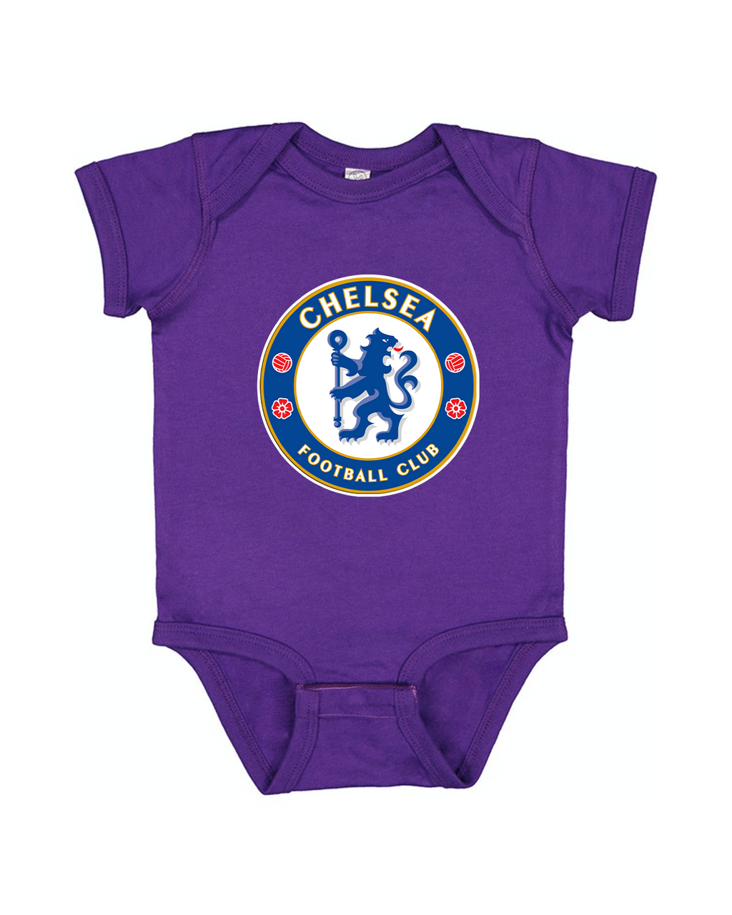 Baby Chelsea Soccer Romper Onesie