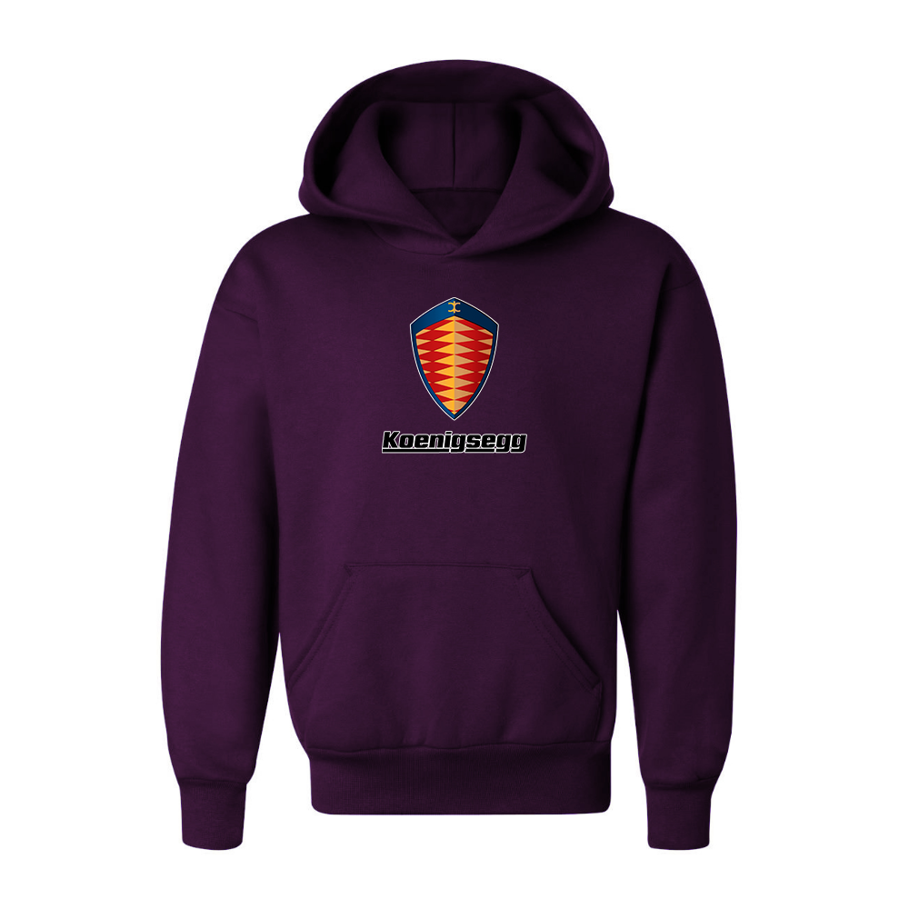 Youth Kids Koenigsegg Car Pullover Hoodie
