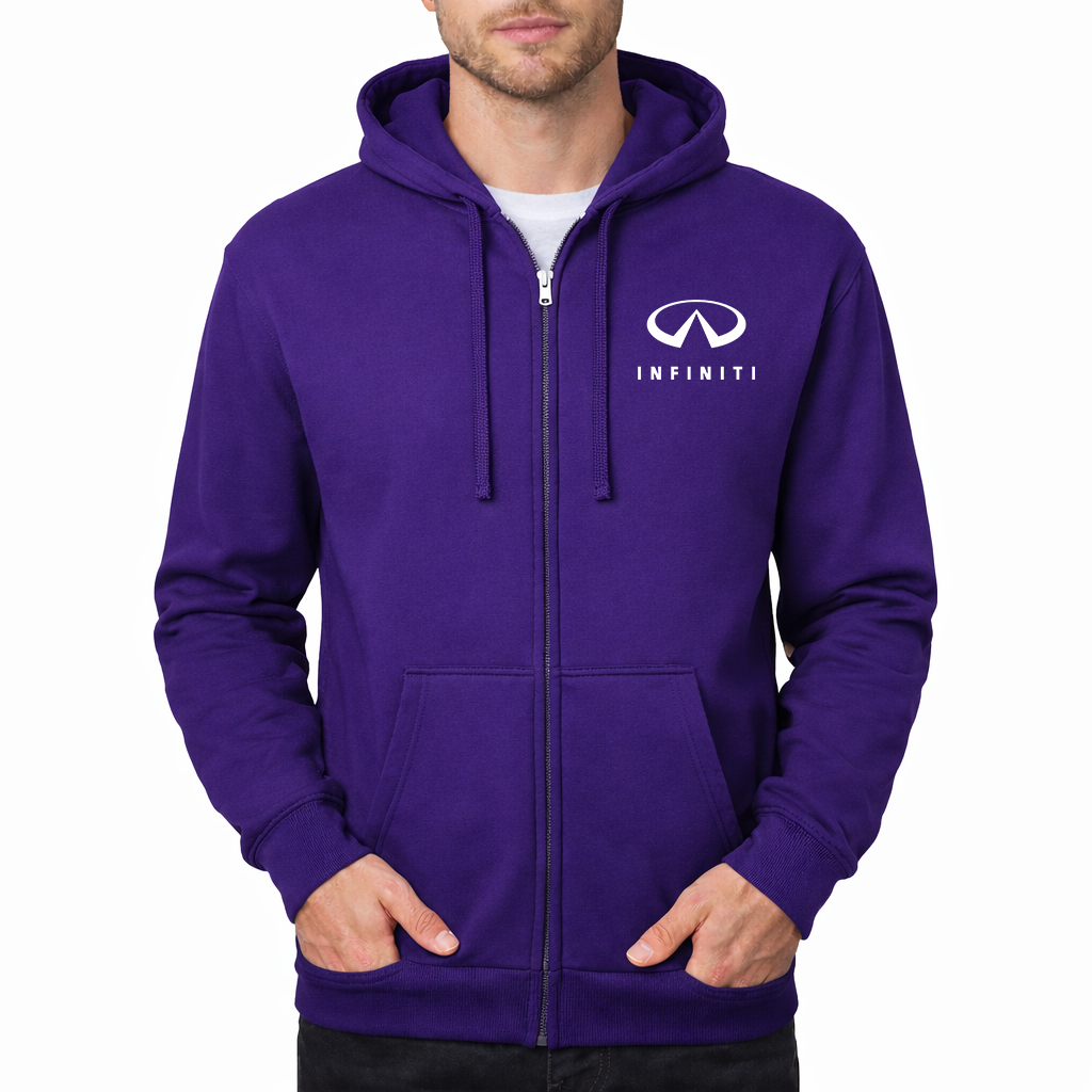 Men’s Infiniti Luxury Car Zipper Hoodie
