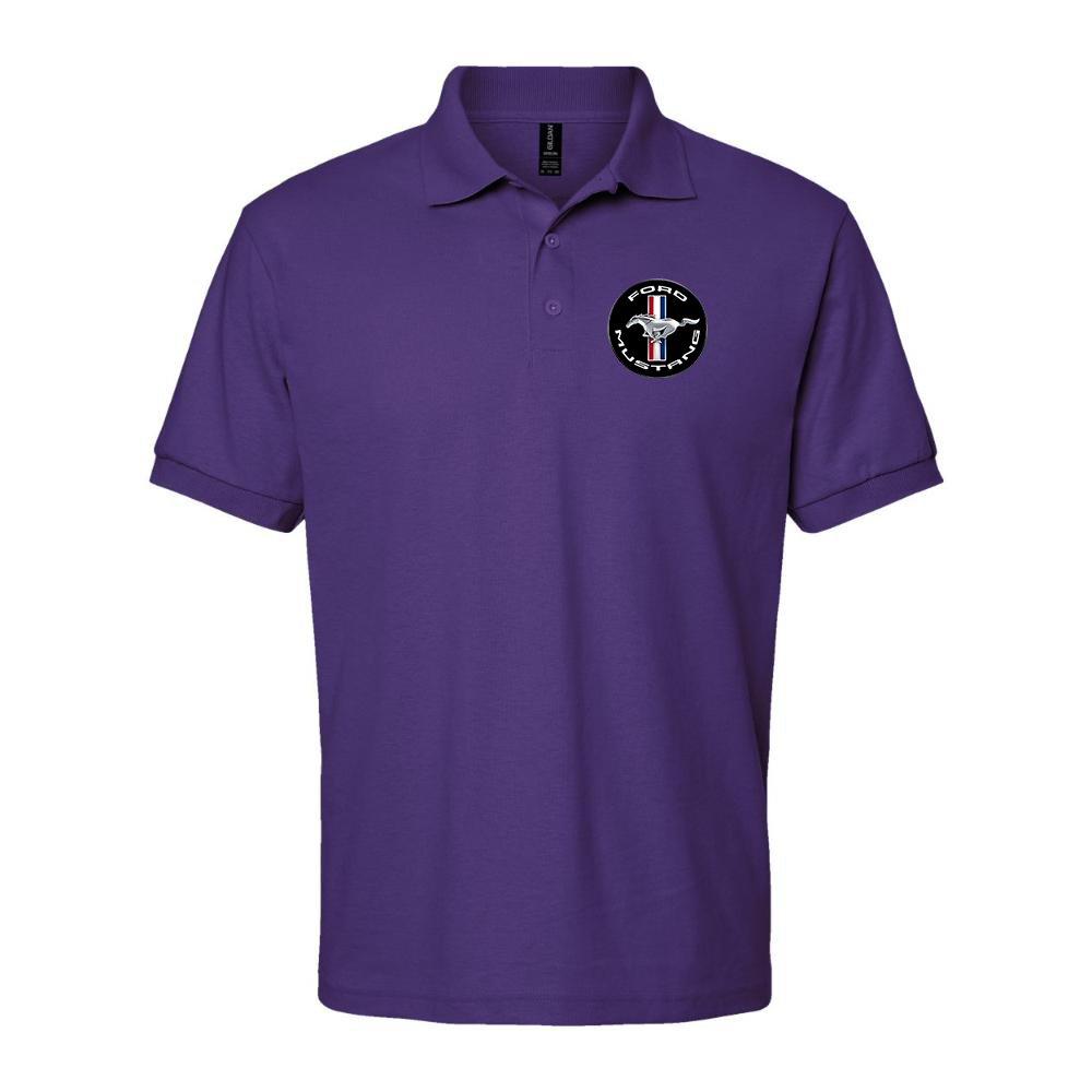 Men’s Ford Mustang Motorsport Car Dry Blend Polo