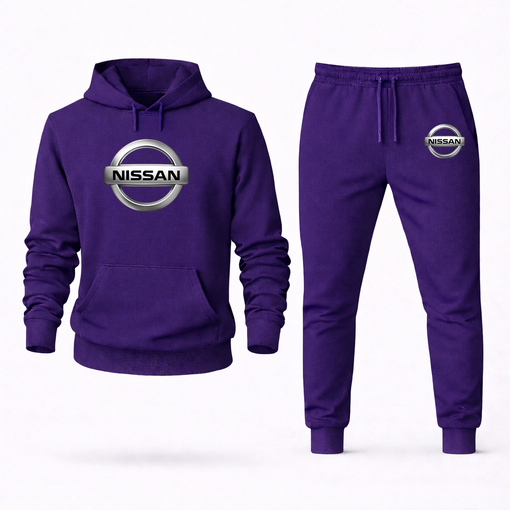 Men’s Nissan Motorsport Car Hoodie Joggers Set