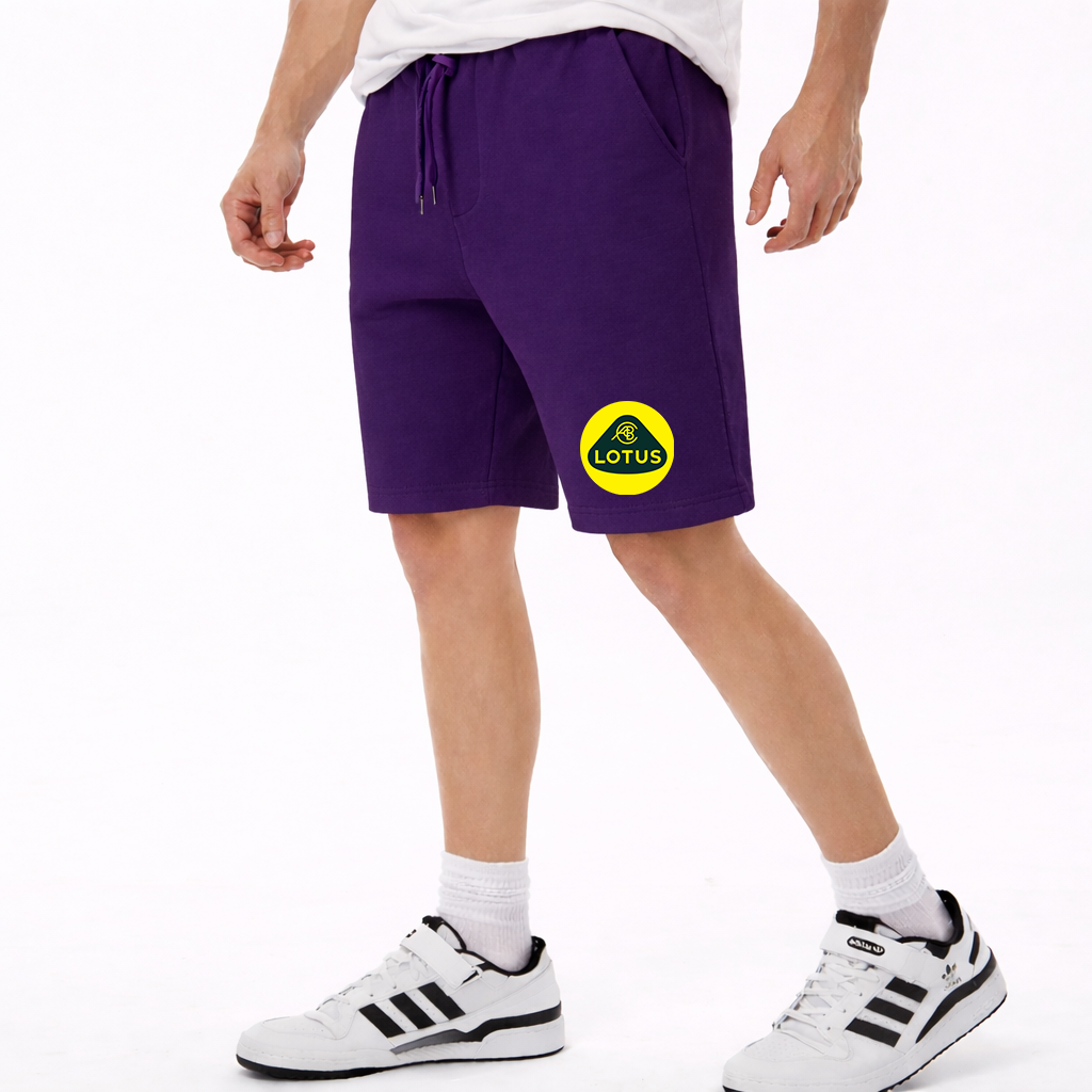 Men's Lotus Car Athletic Fleece Shorts