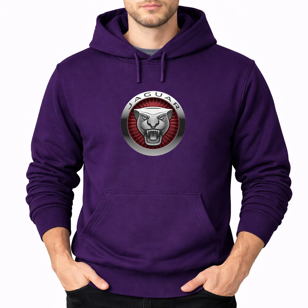 Men's Jaguar Motorsport Car Pullover Hoodie