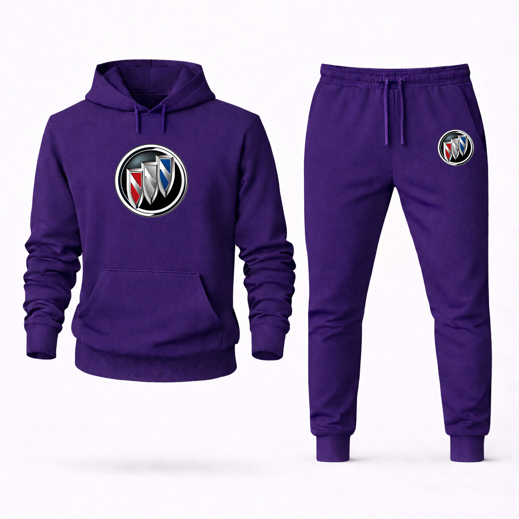 Men’s Buick Motorsports Car Hoodie Joggers Set