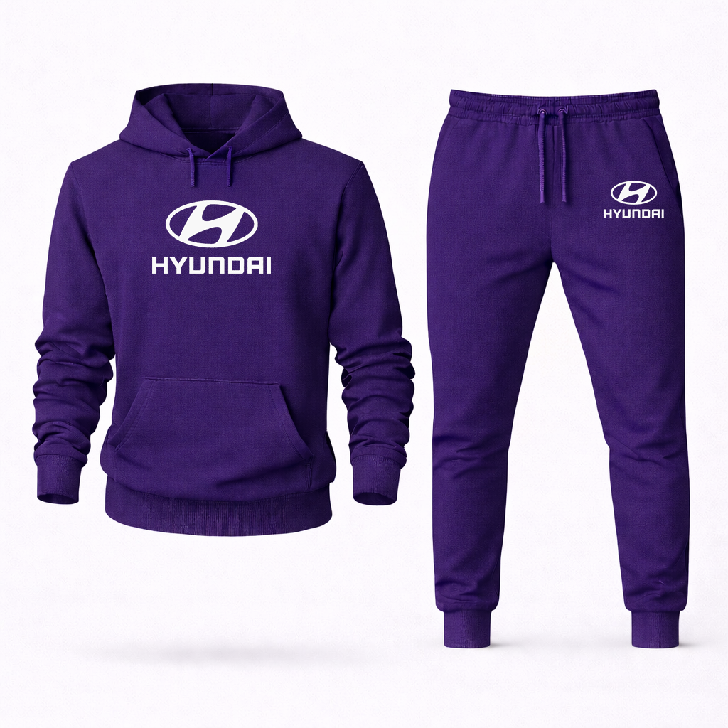 Men’s Hyundai Car Hoodie Joggers Set