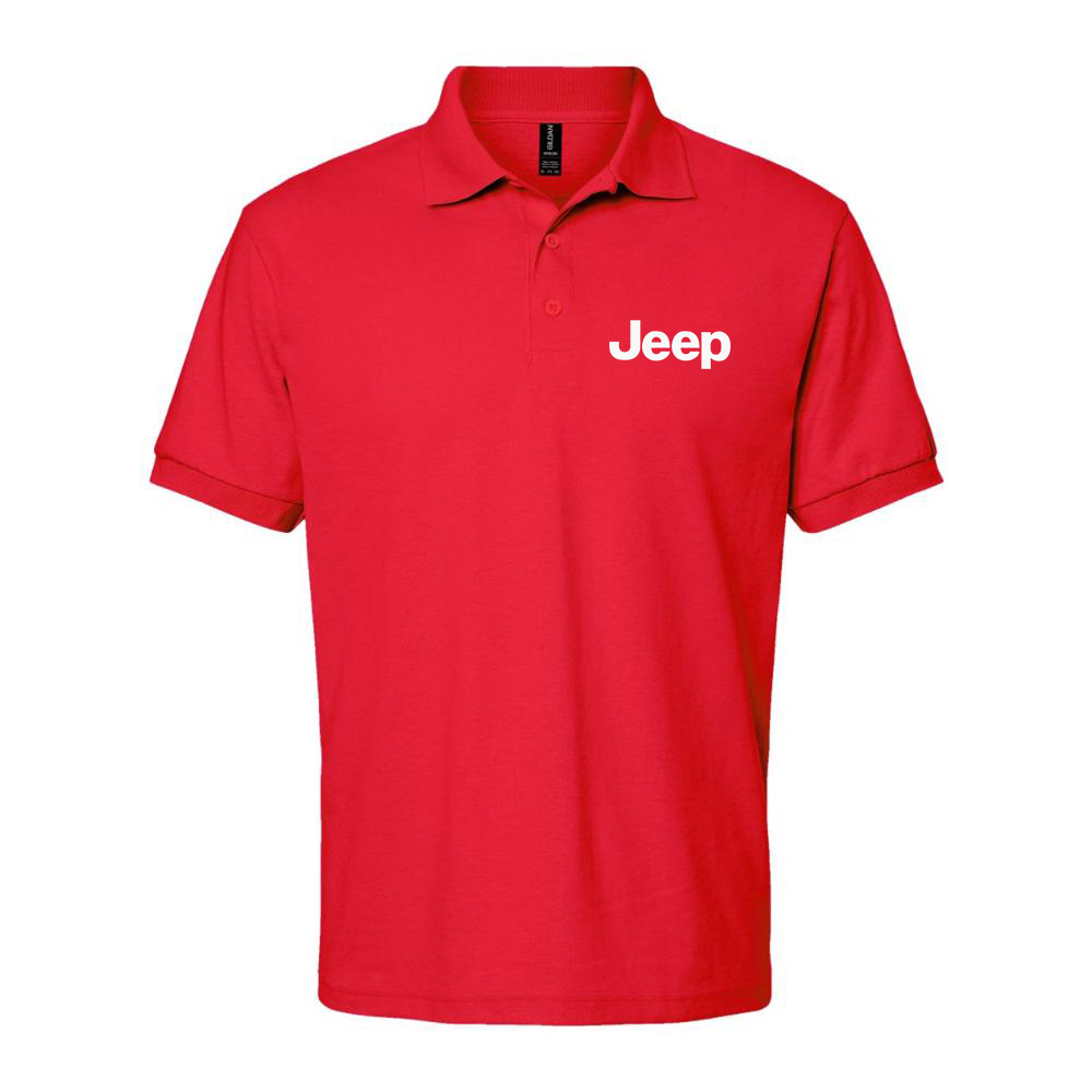 Men’s Jeep Car Dry Blend Polo