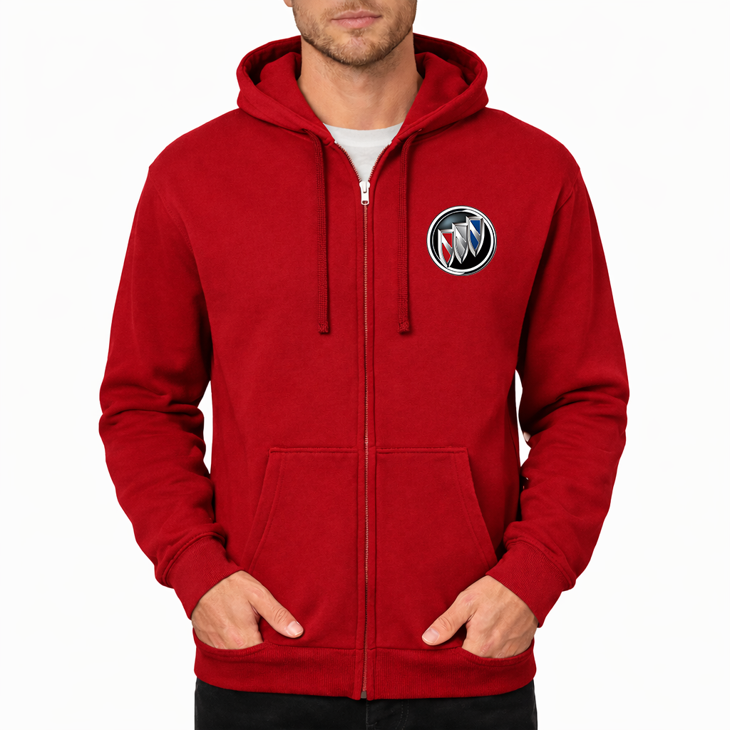 Men’s Buick Motorsports Car Zipper Hoodie