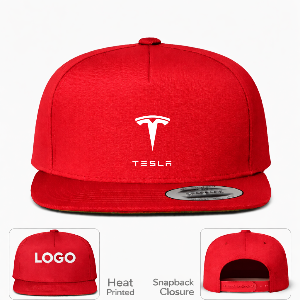 Tesla Motorsports Car Snapback Hat