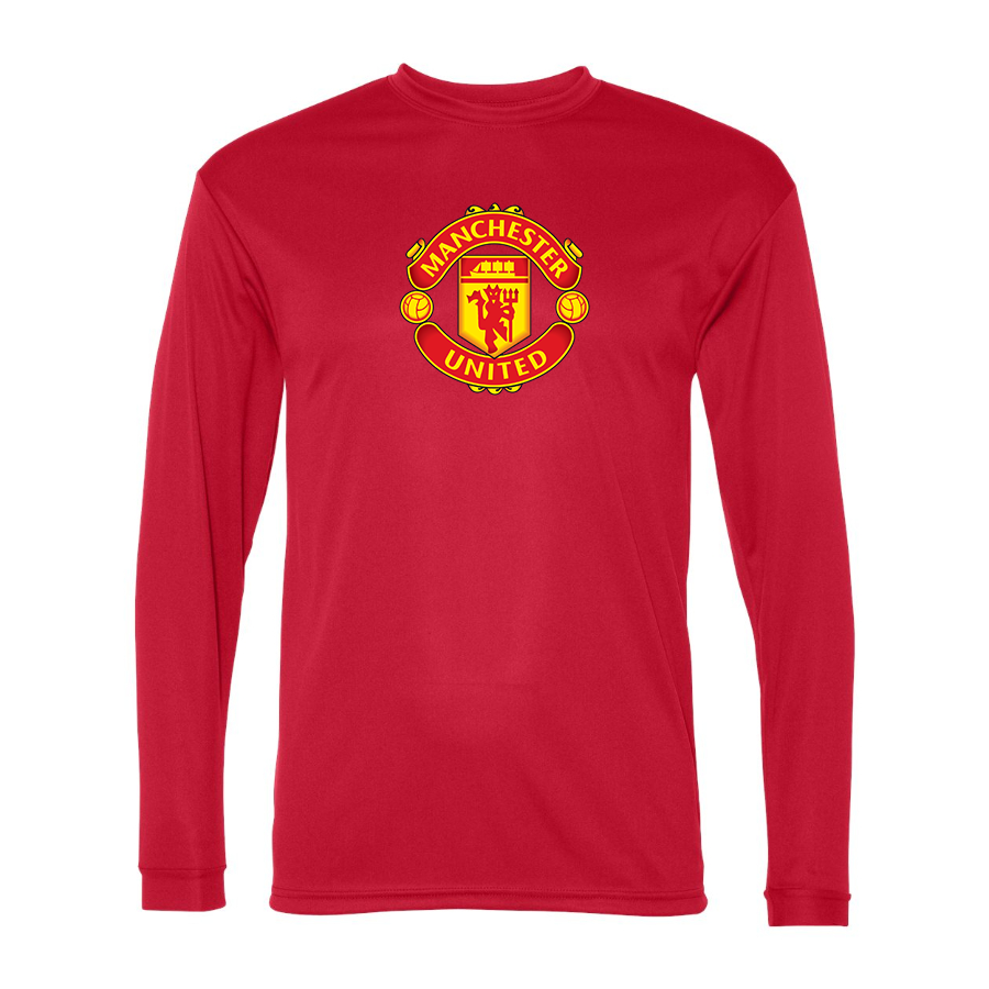 Men’s Manchester United Soccer  -  Performance Long Sleeve T-Shirt