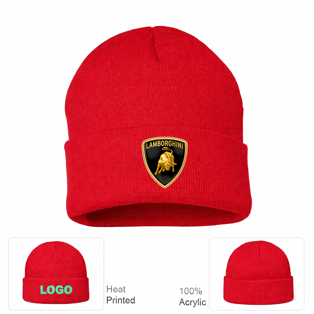 Lamborghini Car Beanie Hat