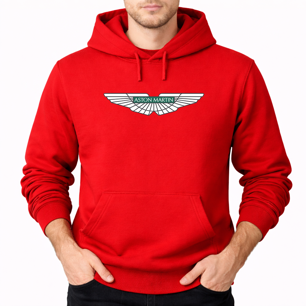 Men's Aston Martin Motorsports Car Pullover Hoodie