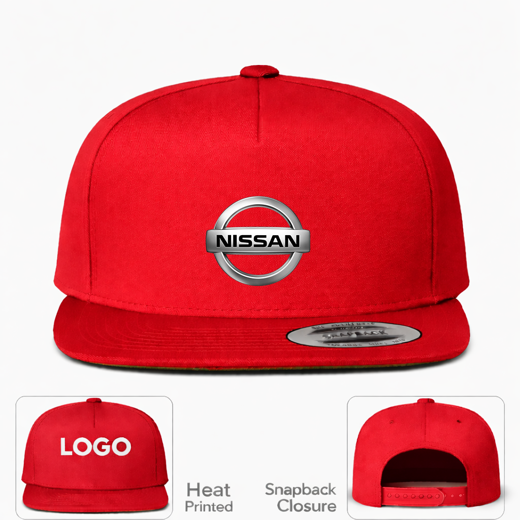 Nissan Motorsport Car Snapback Hat